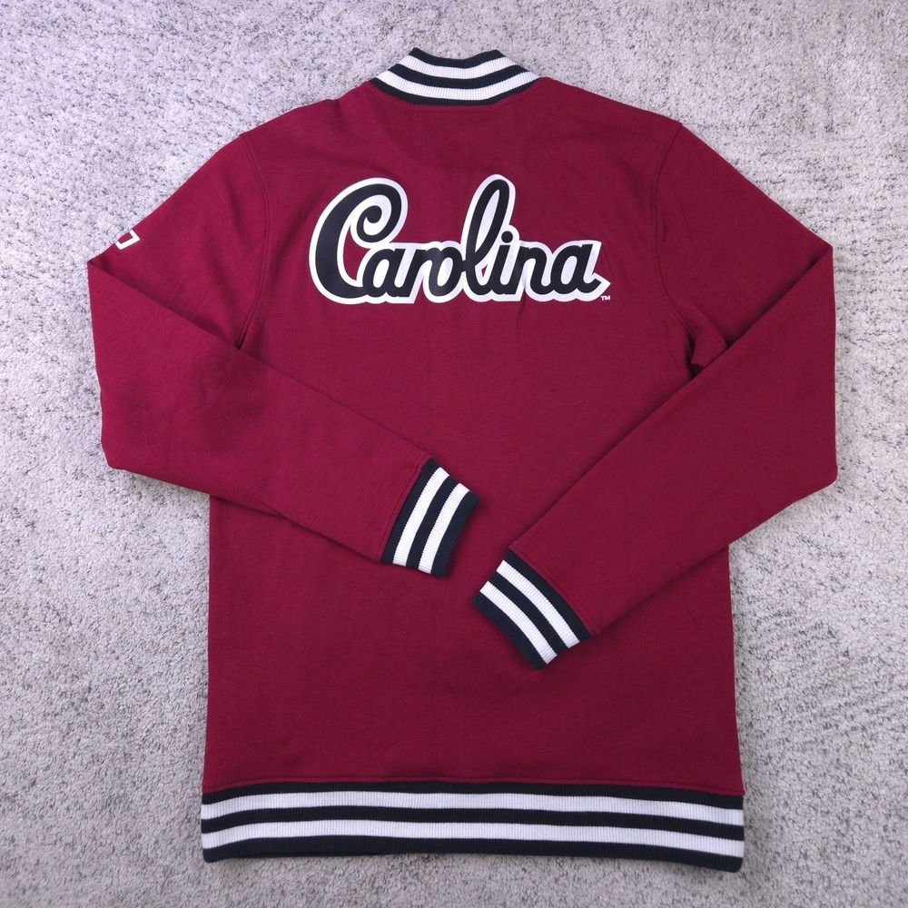 South Carolina Gamecocks Pullover Mens Medium Quarter Zip Red Under Armour EUC